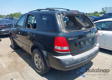 2004 Kia Sorento Ex/Lx z USA, uszkodzony, nr VIN KNDJD733145201938